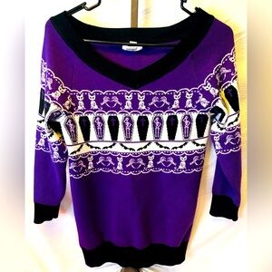 Coffins and Cats Sweater